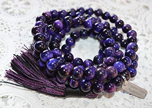 image for Awaken Your Kundalini - For Genuine Gemstone Hand Knotted Japa Mala Be