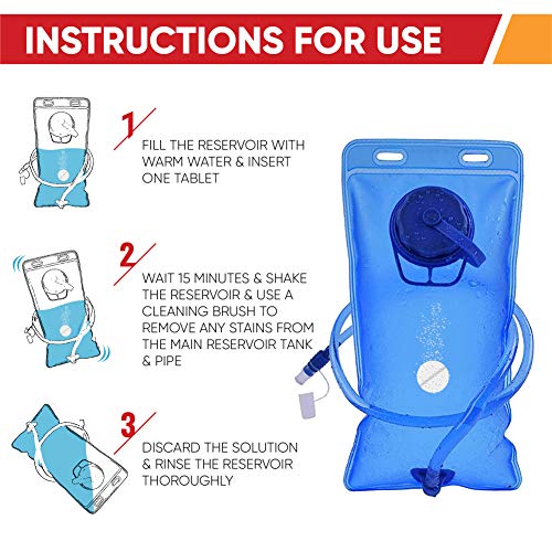 Reservoir Hydration Bladder Cleaning Kit 6In1 Water Reservoir