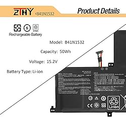 ZTHY B41N1532 Laptop Battery Replacement for Asus