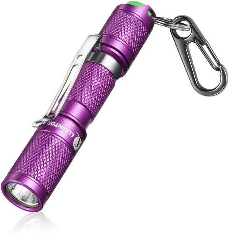 LUMINTOP TOOL AAA Mini EDC Flashlight, Pocket-Sized Keychain Flashlight, Super Bright 110lm OSRAM LED, 3 Modes, IP68 Waterproof, Best Tools for Camping, Hiking, Hunting, Backpacking, Fishing and EDC