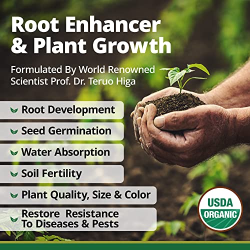 TeraGanix EM1 Plant Growth, Microbial Inoculant Concentrate, ﻿Soil
