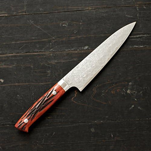 SAJI TAKESHI R2 DIAMOND DAMASCUS GYUTOU 180MM (7.1")