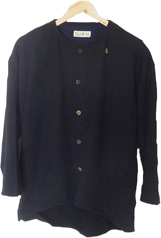Amazon Slow Hands カーディガン スロウハンズ ブラック 身幅ゆったり Cycle Cardigan メンズ レディース ユニセックス Sサイズ St39 カーディガン 通販