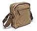 GOOTIUM Small Canvas Cross Body Messenger Bag, Khaki