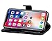 BlackBerry Motion Leather Case,Yiakeng Fashion Shock Absorbing Dual Layer Full-Body Protective Phone Cases Cover Shell for BlackBerry Motion(Krypton) (Black)