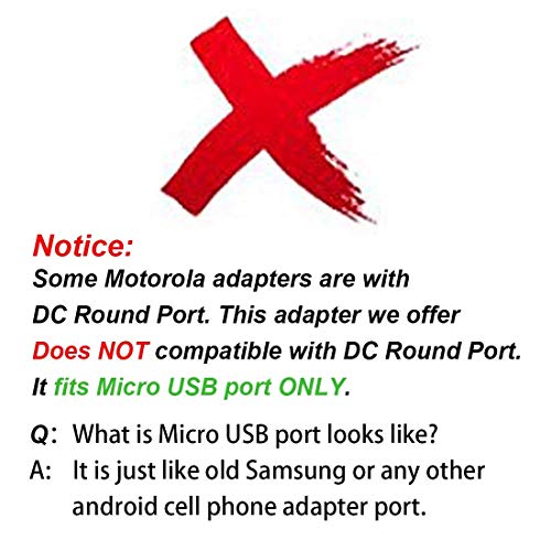 5V 2A AC Adapter, CUGLB Kindlle Fire Rapid Charger with Micro-USB Cable for Kindlle Series, E-Reader, Speaker and Phone etc. - Thumbnail 4