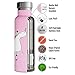 Kids Water Bottle Easy-Sip Straw Lid Leak-Proof Insulated Stainless Steel Thermos Perfect for School & Pickleball 3 Lids BPA-Free Keeps Drinks Cold for 24 Hours (Pink 20oz)
