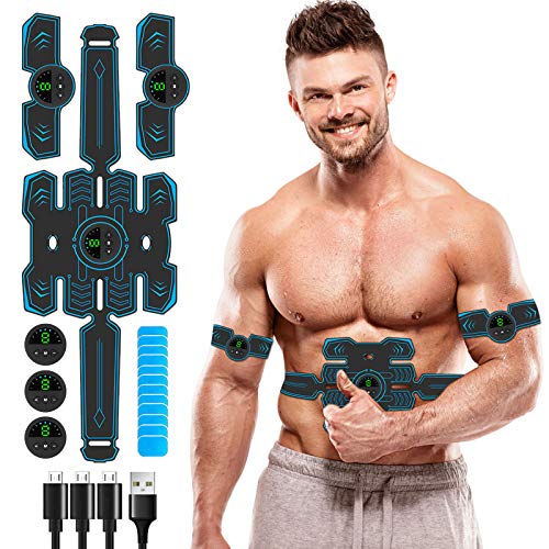 Innocareer Abs Stimulator, 2021 EMS Muscle Stimulator Belt Abdominal