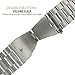 Fitbit Blaze Accessory Band, CHC Metal Frame Plus Solid Stainless Steel Bracelet Wristband for Fitbit Blaze Smart Fitness Watch (Silver)