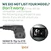 10 Feet Long Right Angled Black AC Power Cord Cable Pure Copper Wire Core in Retail Box for Computer Plasma TV Printer Monitor AC Adapter