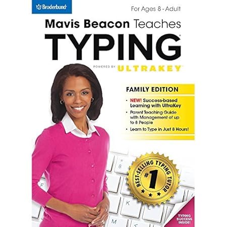 Mavis Beacon Teaches Typing Powered by UltraKey - Family Edition [Online Code]