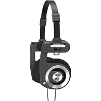 Koss Porta Pro Black On Ear Headphones with Case Black