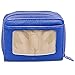 Buxton Womens RFID Identity Safe Card Wizard Wallet (Cobalt Blue)