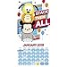 2018 Tsum Tsum Wall Calendar (Day Dream)