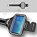 J&D Armband Compatible for Samsung Galaxy Note 10 Plus/Galaxy 10 Plus 5G/10+/10+ 5G/10 Pro/Note 9/Note 8/A9 2018 Armband, Sports Armband with Key Holder Slot for Running, Earphone Connection Black