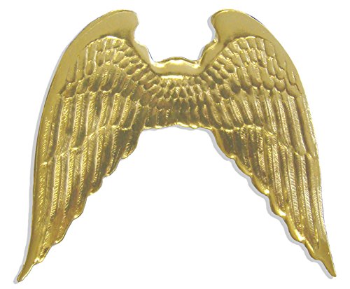 Kunze 4 x Angel Wings 9cm x 10cm Gold Embossed Paper — image 1