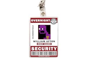 FIGHERO William Afton Security ID Badge V2