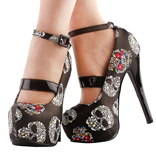 SHOW-STORY-Women-Sexy-Skull-Print-Ankle-Strap-Platform-Stiletto-Heel-Dress-PumpsLF80873