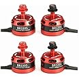 RC accessories Quickbuying 4X Racerstar Racing Edition 2205 BR2205 2300KV 2-4S Brushless Motor 2 CW & 2 CCW