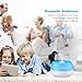 Homasy 800ml Ultrasonic Humidifier, Cool Mist Humidifier with Auto Shut off Function, One Touch Button Control for Office Home Bedroom Yoga Spa