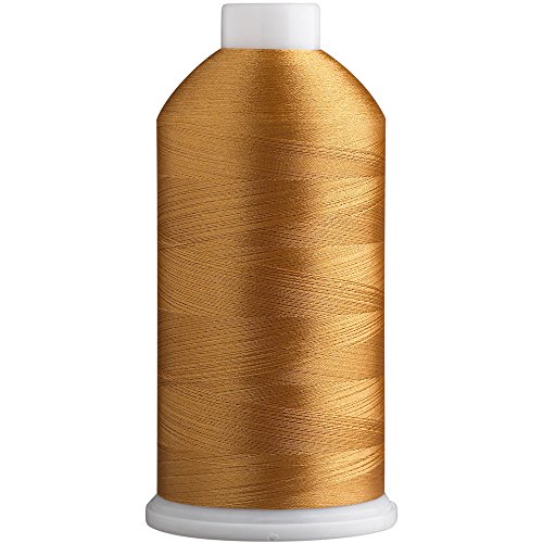 SuperB Polyester Embroidery Thread 40wt 5000m. Amber Yellow 619