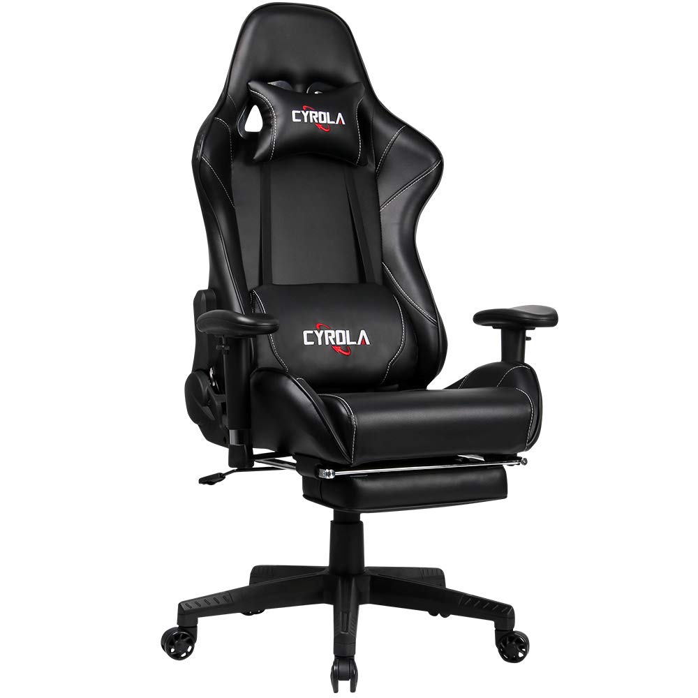 Best Black Gaming Chair 350 Lb