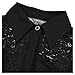 Missmay Women's Vintage 1950s Style 3/4 Sleeve Black Lace Flare A-line Dress