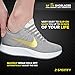 2SPORTIFY No Tie Shoelaces for Kids and Adults - Tieless Elastic Shoe lace for Sneakers Silicone Flat Laces (2 Pack) (Black - Black)