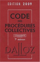 Code des procédures collectives