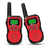 Toys for 3-12 Year Old Boys, Girls, Teen Gifts, Vansky Walkie Talkies For Kids Teen Boy Gifts Birthday (Red, 2 Pack)