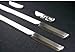 Weigesi Stainless Steel Door Sill Protector Scuff Plate Cover Trim for Nissan Juke 2010-2020 Accessories Door Sills