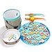 Top Bright Fishing Game Toddle Toys for 2 3 Year Boy and Girl Learning Wooden Magnetic Fishing Toys Gifts with 26 Ocean Animals and 2 Rods