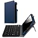 Fintie Keyboard Case for Samsung Galaxy Tab E 8.0, Slim Fit Folio PU Leather Case with Detachable Magnetical Bluetooth Keyboard for Galaxy Tab E 32GB SM-T378/Tab E 8.0 SM-T375/T377, Navy