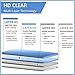 Garmin Vivosmart HR+ Screen Protector (6-Pack), QIBOX Shatterproof Screen Protector for Garmin Vivosmart HR Plus Regular Fit Activity Tracker, Multi-layer and Anti-Bubble Film