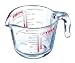Pyrex 0.25 Litre Measuring Borosilicate Glass Jug,