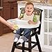Summer Infant Classic Comfort Wood High Chair, Fox and Friends, Espresso Stain