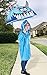 Cloudnine Children's Monster Raincoat, for Ages 5-12 One Size fits All Blue