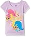 Shimmer and Shine Little Girls' Toddler Short Sleeve T-Shirt, Lilac, 4T