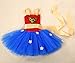 AQTOPS Superhero Costume for Girls Medium
