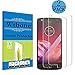 Wtbone Motorola Moto Z2 Force/Moto Z Force (2nd Gen) Screen Protector Tempered Glass with [Crystal Clear] [9H Hardness] [Easy Installation] [Scratch Resist] for Moto Z2 Force - 2pack