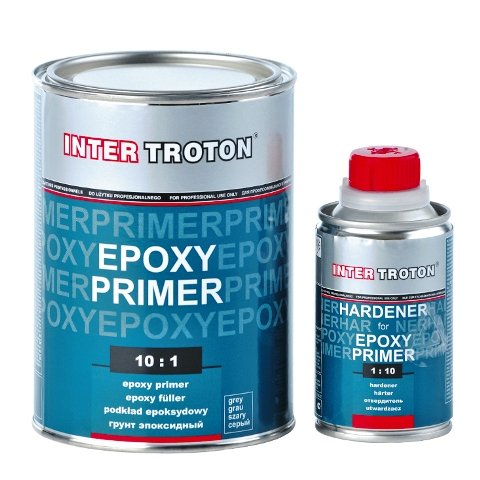 Inter Troton epoxy primer 2K 10:1, 1 litre includinghardener