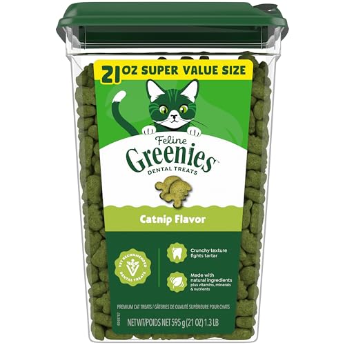 Greenies Feline Catnip Dental Treats