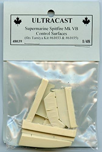 Ultracast 1:48 Supermarine Spitfire Mk VB Control Surfaces Detail Tamiya #48039