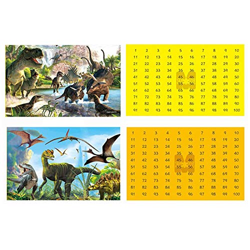 5 Dinosaur+Puzzle+Wooden+Puzzles+Pieces