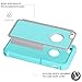 AUMIAU Hybrid Dual Layer Shock Absorbin Armor Defender Protective Cover for Apple iPhone 5C