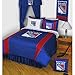 NHL New York Rangers Hockey Team 5pc Queen Bedding Set