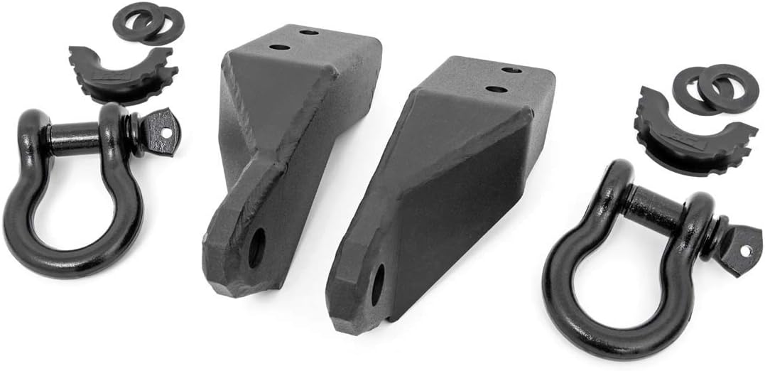 Rough Country Tow Hook Shackle Mount Kit (fits) 20072020