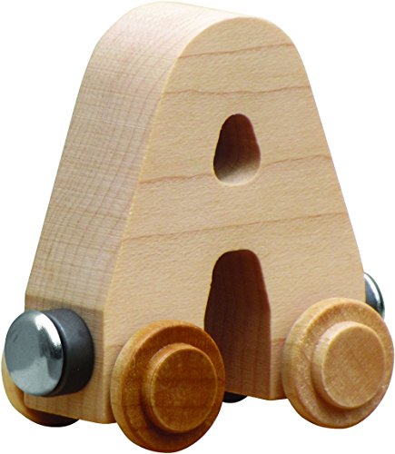 NameTrain Clear Finish Letter Car A - Made in USA