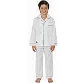 Kids Pajama Set – 2-Piece Nightwear for Boys and Girls | Soft Viscose Shirt and Pants | Unisex Kids Loungewear