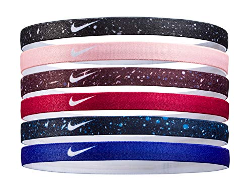 nike printed headbands assorted 6pk